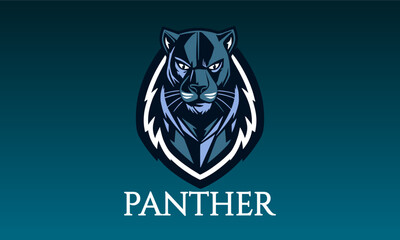 illustration, animal, design, vector, predator,  panther logo, panther eyes, panther mascot, © ayaz