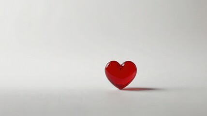 heart, love, valentine, shape, symbol, romance, red, day, valentines, romantic, celebration, decoration, 3d, holiday, hearts, glass, passion, gift, concept, object, wedding, design, illustration