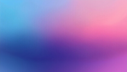 Obraz premium Blue Purple White Gradient Blurred with Grainy Noise Texture Background, for art product design, social media, trendy,vintage,brochure,banner