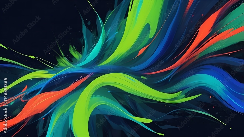 Poster background colorful design ai generated best quality hyper realistic wallpaper image generative ai