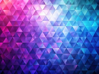 Obraz premium Abstract Triangle Background, Blue Purple Pink Geometric Texture, Candid Photography, High Resolution Wallpaper
