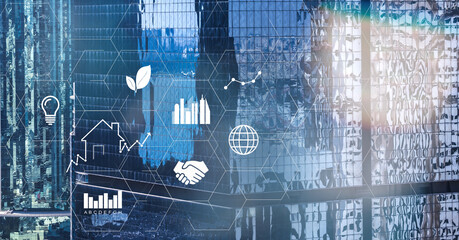 Property investment concept. Business and management of real estate market and property assets.