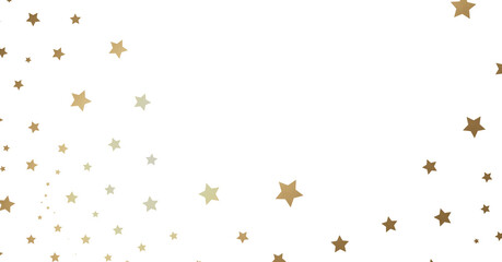 Gold Star Scatter Background