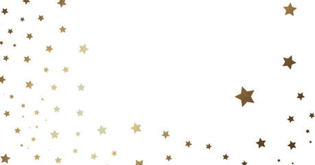 Gold Star Scatter Background