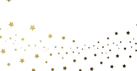 Gold Starry Sky Background