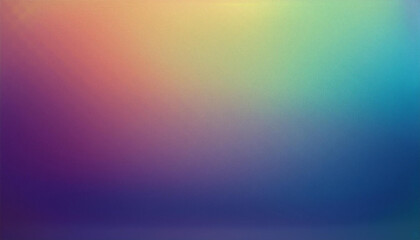 Fototapeta premium Glowing purple red yellow orange black abstract color gradient banner poster cover design, dark grainy texture, copy space