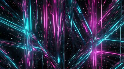 Naklejka premium abstract neon light background