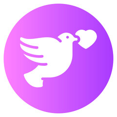 bird gradient icon