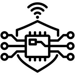 Cyber Security Icon