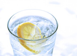 レモンと炭酸水