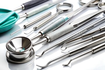 set of dental tools