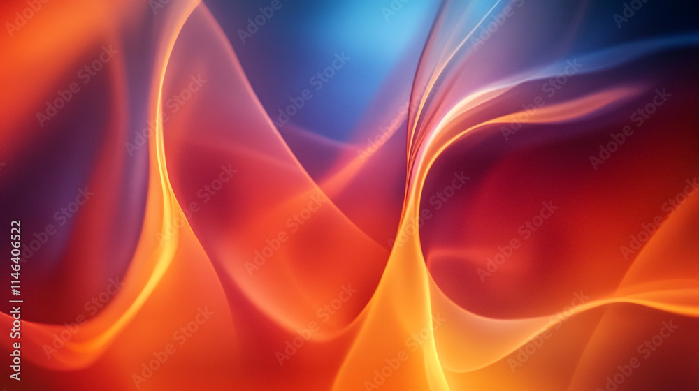 Poster swirling patterns of vibrant colors create a dynamic abstract visual effect.