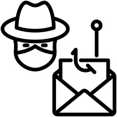 Phishing Email Icon