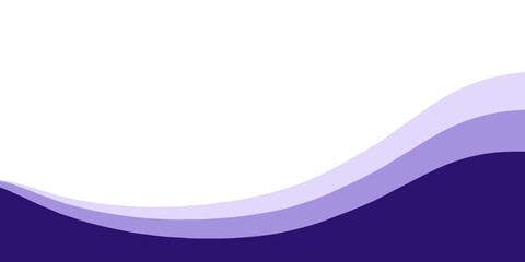 Abstract bussiness background with decorative overlapping waves with large copyspace area