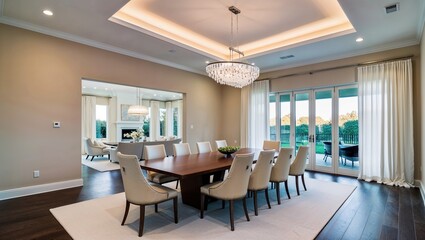 Fototapeta premium Dining room. 