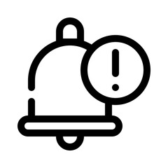 bell line icon