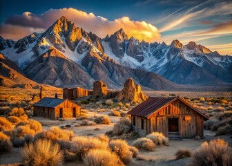 Alabama Hills Sierra Nevada Urban Exploration Photography: Abandoned Buildings, Dramatic Landscapes, California Desert