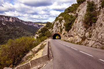 Great canyon of the Ardeche, Cevennes, France