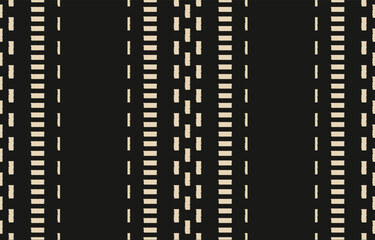 Obraz premium Geometric ethnic oriental ikat seamless pattern color oriental. Aztec ornament print. Design for background ,curtain, carpet, wallpaper, clothing, wrapping, Batik, vector illustration.