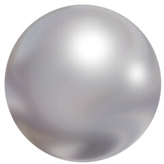 pearl 3d render high quality isolated