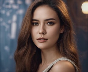 A woman