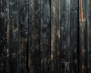 Naklejka premium Dark Timber Textures: Abstract Grunge Wall Background with Industrial Light
