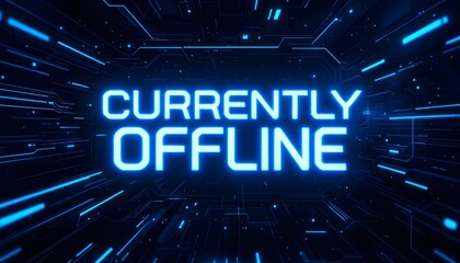 Twitch Offline Screen with Unique Visual Elements for streamers