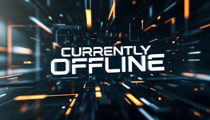 Twitch Offline Screen with Unique Visual Elements for streamers