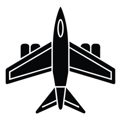 Aeroplane Logo and Icon Design - Plane Illustration Collection.  Modern Jet and Plane Clipart