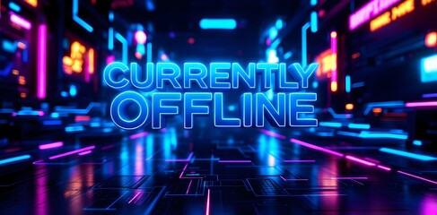 Obraz premium Professional Offline Screen design for Twitch Streaming Channels