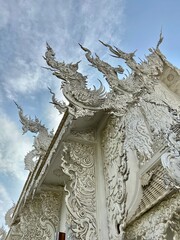 Fototapeta premium Art of Buddhism temple in the north of Thailand