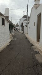 narrow street in the old town
