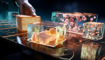 Fototapeta premium Innovations in food production