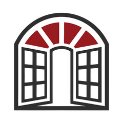 Professional Window Design Logo for Home Decor.