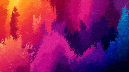 Fototapeta premium Vibrant abstract artwork featuring bold colors and dynamic patterns in a modern style