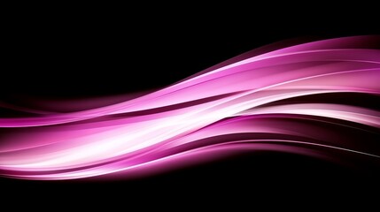 Abstract Pink Wave Design, Elegant Swirling Lines Background