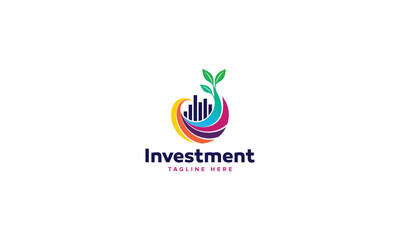 Professional Creative Finance Accounting Investment Logo Designs, Innovative Business Growth Services