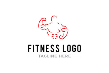 Fitness and gym logo vector. Personal fitness trainer logo.
