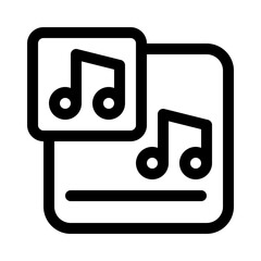 melody line icon