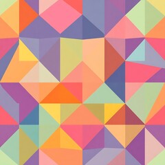 Obraz premium Vibrant Geometric Abstract Pattern 