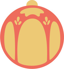 celebrating islamic eventful days, lantern decoration petal pattern, lentera dekorasi motif bunga bulat