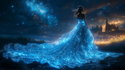 Cinderella inspiration Fairy Tale Illustration for Classic Story Concepts

