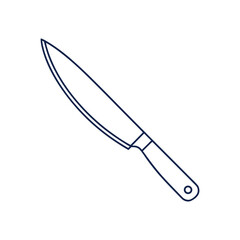 Kitchen Knife Line art