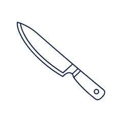 Kitchen Knife Line art