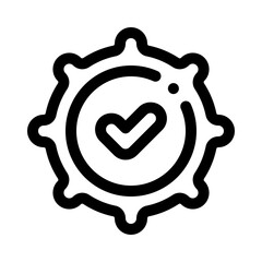 completion line icon