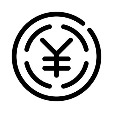 recommend clip art: yen symbol line icon