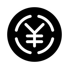 yen symbol glyph icon