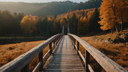 bridge over the river