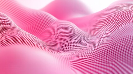 Light pink gradient background. 