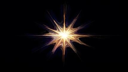 Captivating burst of light abstract art digital imagery dark background high contrast visual energy